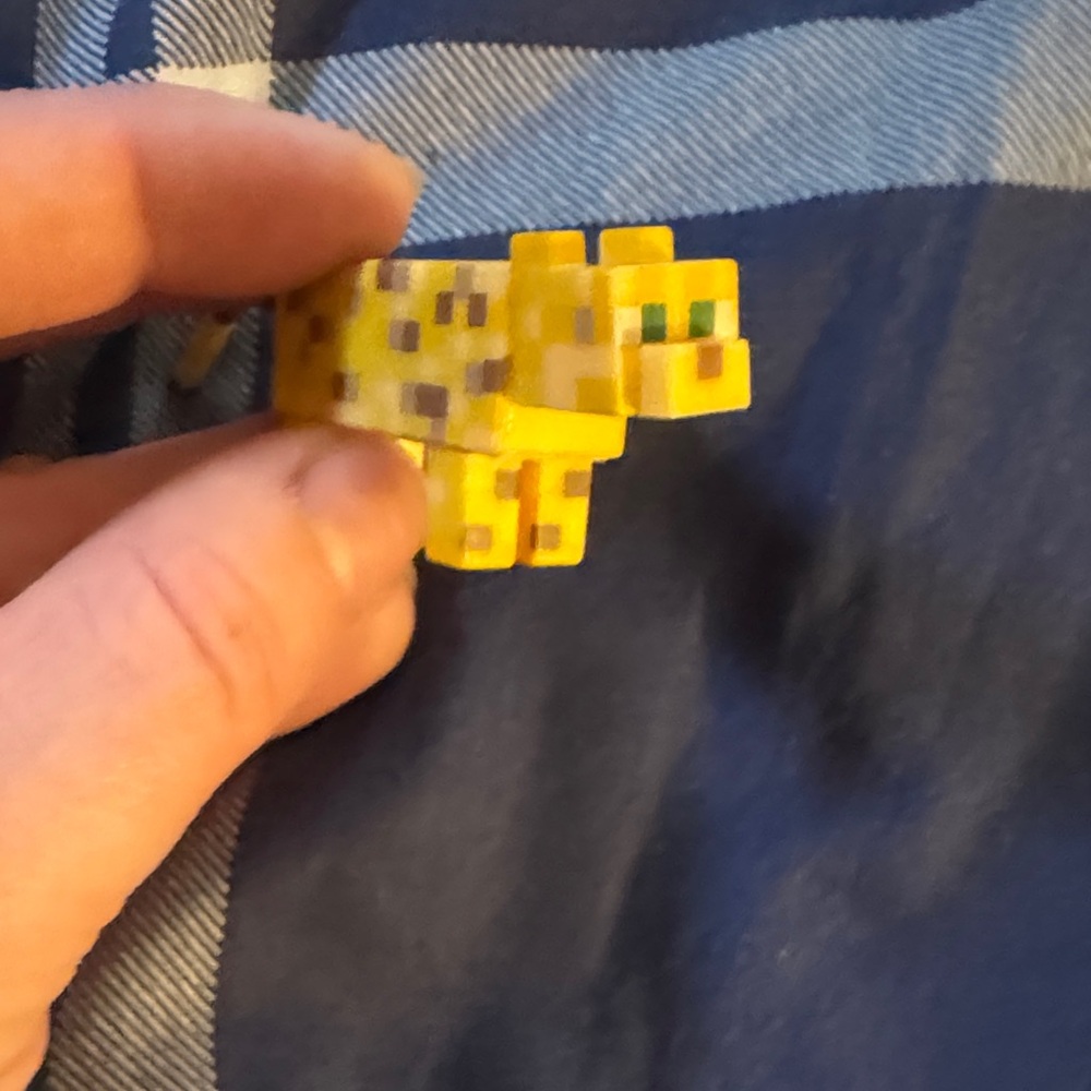 Minecraft Ocelot action figure.